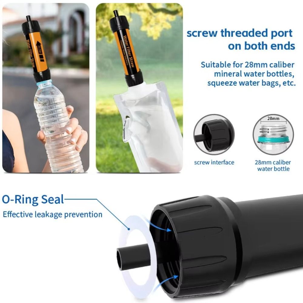 Mini Mini Water Filter Straw P - Water Purification Straw recension och pris