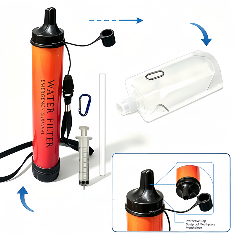 5000L Portable Emergency Survi - Water Purification Straw recension och pris