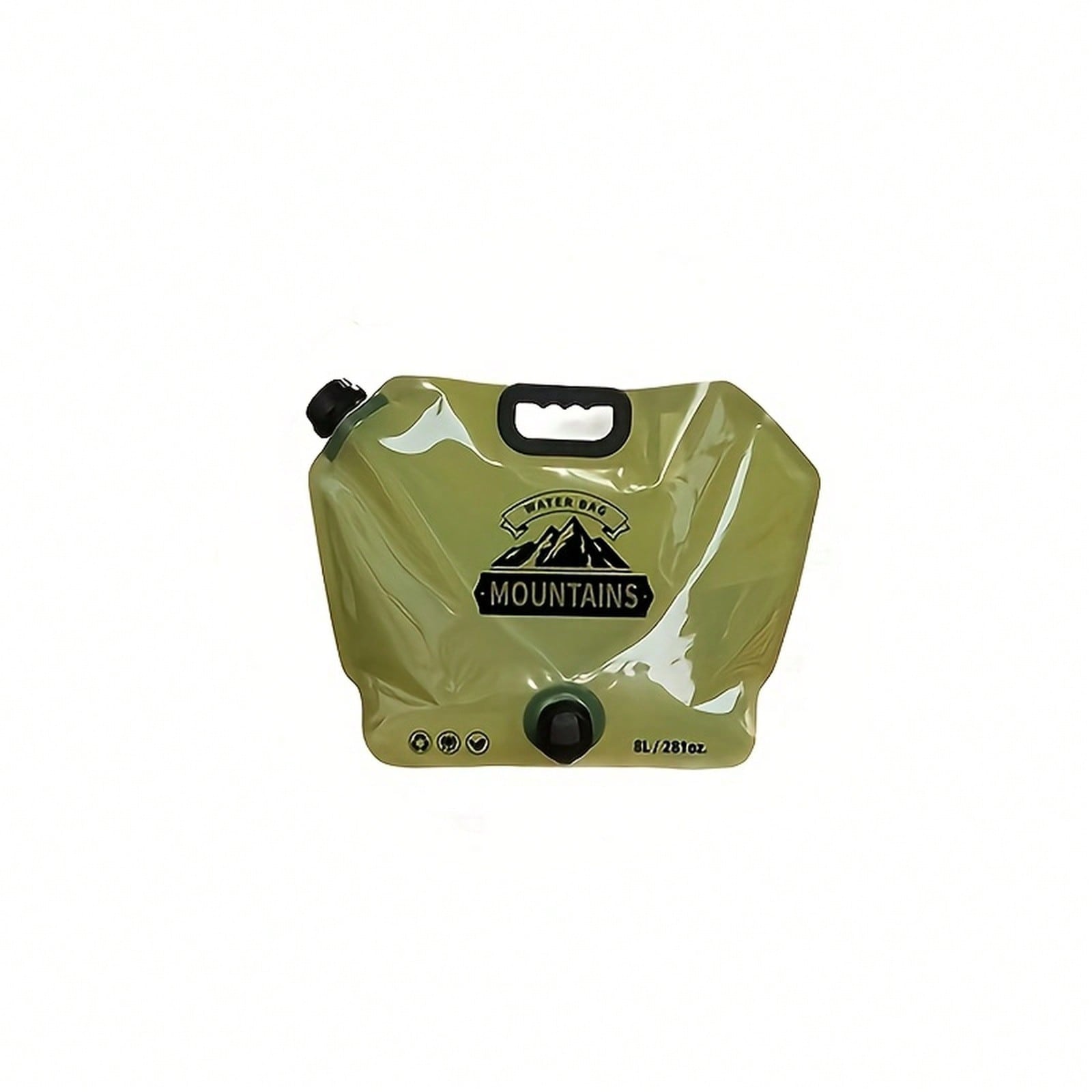 2.11 Gallon Portable Water Jug - Water Bag Collapsible recension och pris
