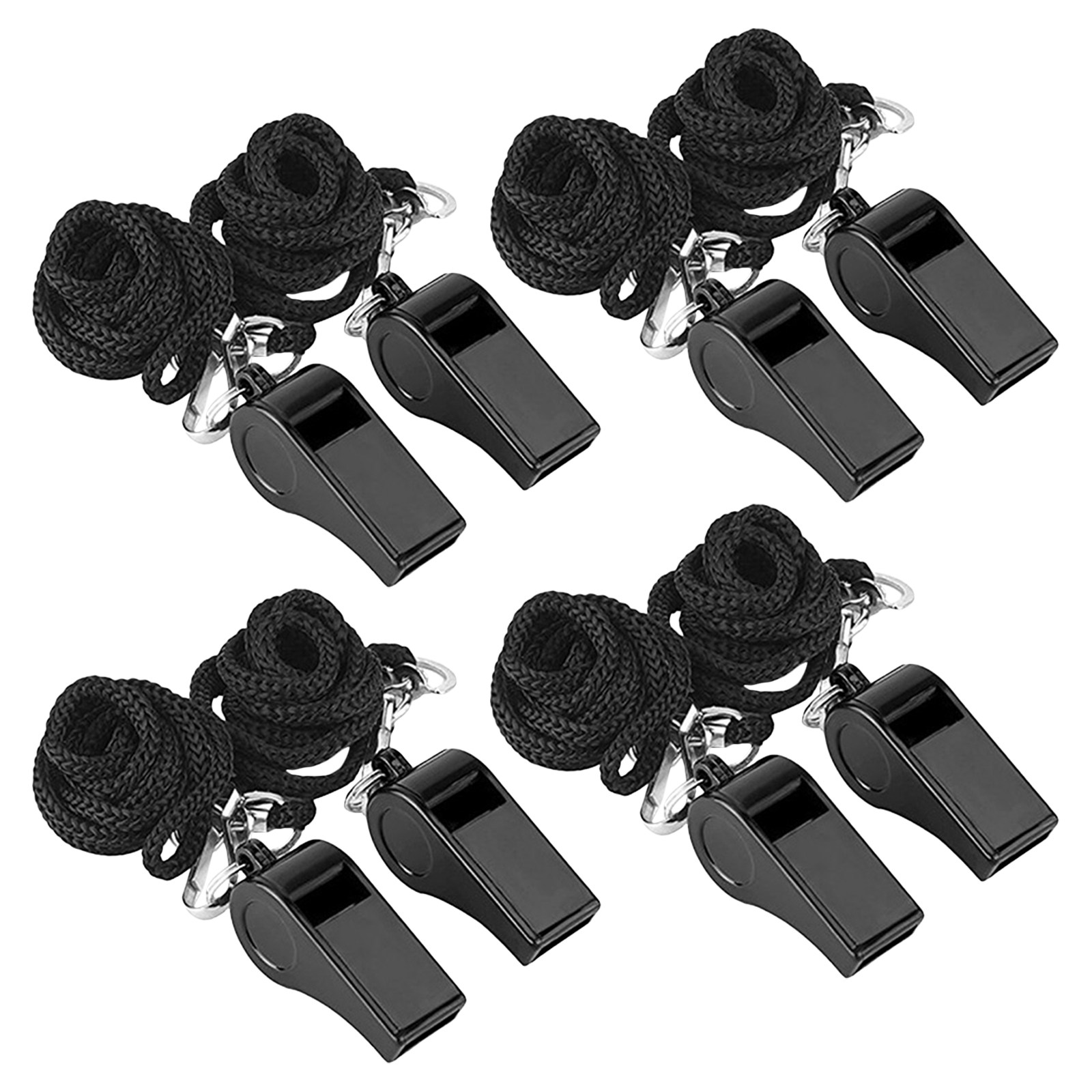 8Pcs Metal Portable Survival W - Emergency Whistle Loud recension och pris