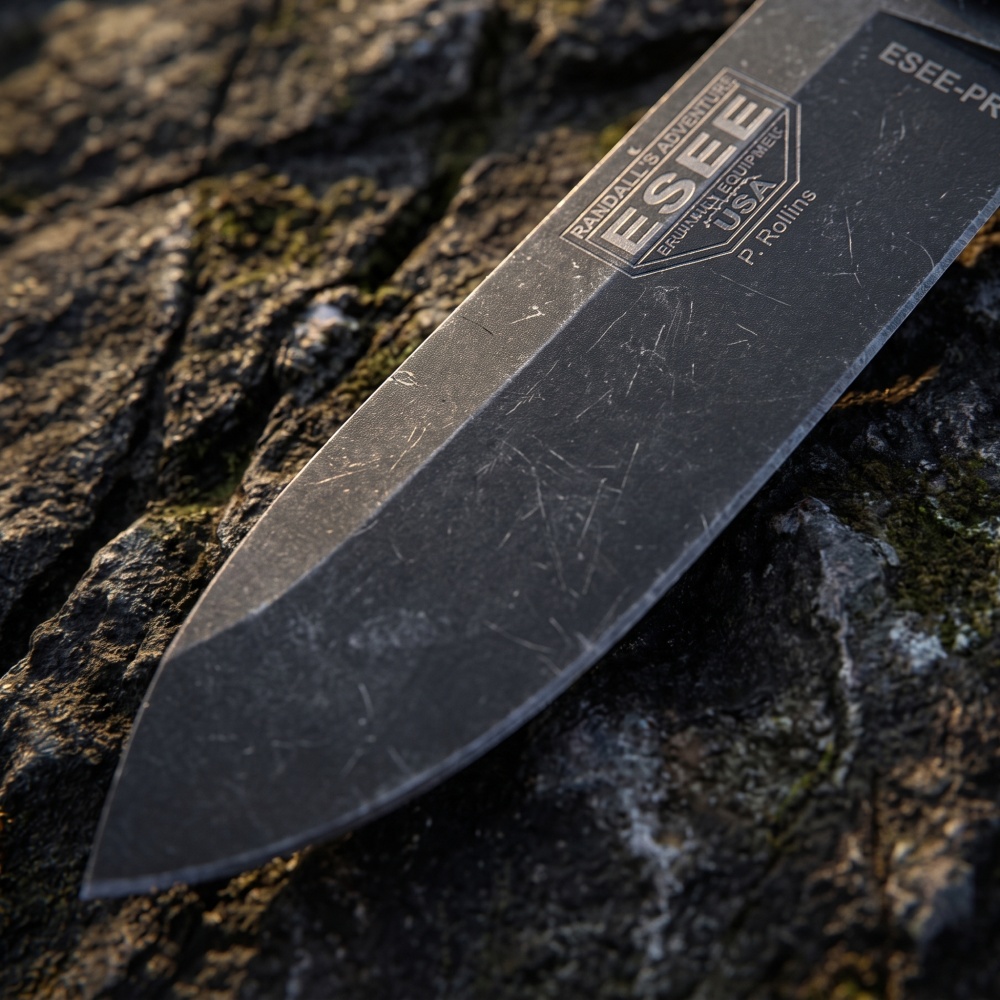 PR4 High Hardness Stainless St - Bushcraft Knife Fixed recension och pris