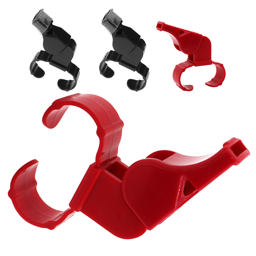 4Pcs Dual Tone Referee Ring Wh - Emergency Whistle Loud recension och pris