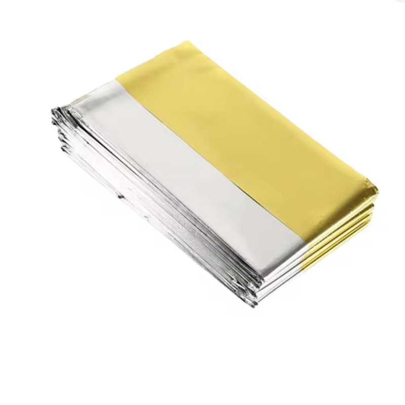 Gold‑Silver Mylar Thermal Surv - Survival Blanket Reflective recension och pris
