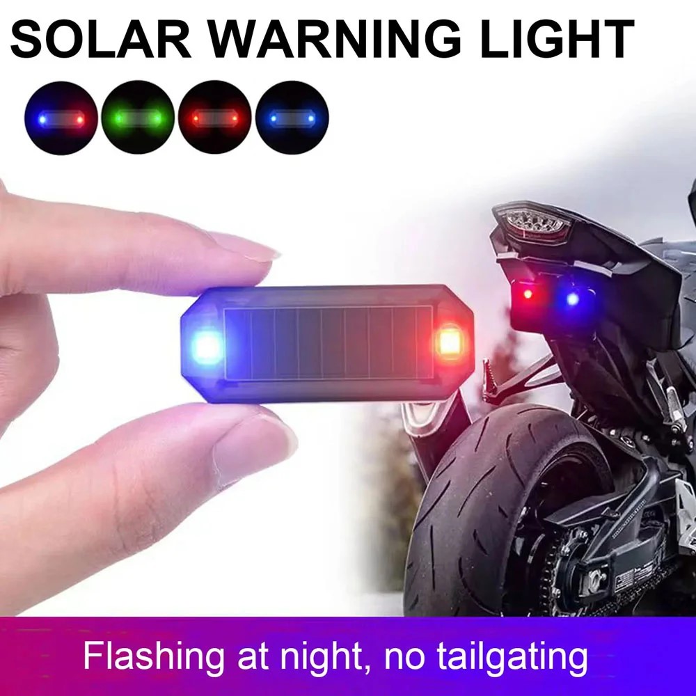 Mini LED Solar Power Car Warni - Sos Light Strobe recension och pris