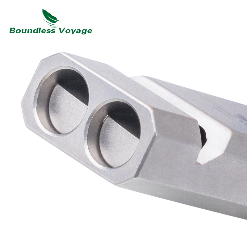 Boundless Voyage Titanium Whis - Emergency Whistle Loud recension och pris